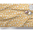 thumbnail image 2 of Soimoi Georgette Viscose Fabric Star & Cute Animals Kids Print Sewing Fabric Yard 42 Inch Wide, 2 of 3