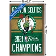 thumbnail image 2 of NBA Boston Celtics - Logo de l'équipe des finales NBA 2024, 2 of 4