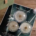 thumbnail image 3 of Youkk Decorative Dreamball With Flower Creating Enchanting Atmosphere Resin Gift Hydrangea purple 8cm 1Set, 3 of 6