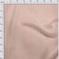 thumbnail image 3 of oneOone Viscose Jersey Peach Fabric Geometric Block Sewing Material Print Fabric By The Yard 60 Inch Wide, 3 of 5