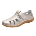 thumbnail image 1 of Kcodviy Chaussures pour Femmes Sandales Compensées Espadrilles Plates Souples pour Femmes Sandales à Semelle Sandales de Marche pour Femmes Sandales Décontractées Rétro, 1 of 3