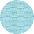 thumbnail image 1 of Ahgly Company Tapis Rond Lavable en Machine Intérieur Transitionnel Bleu Électrique, 6 Pieds Rond, 1 of 7