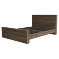 thumbnail image 1 of FM FURNITURE Braga Full Size Bed Frame Dark Brown Engineered Wood, 1 of 8