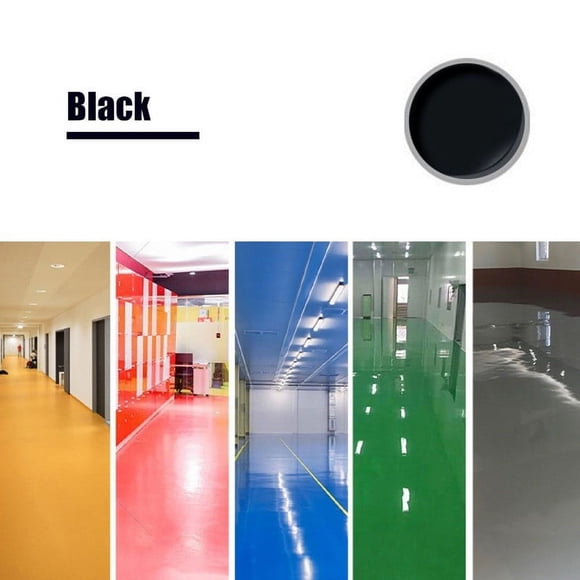 Floor Paint-Dry Slip Water-Based Floor Paint Nante Wind Paint Silk Epoxy Floor Paint Water-Based Garage 500ml
