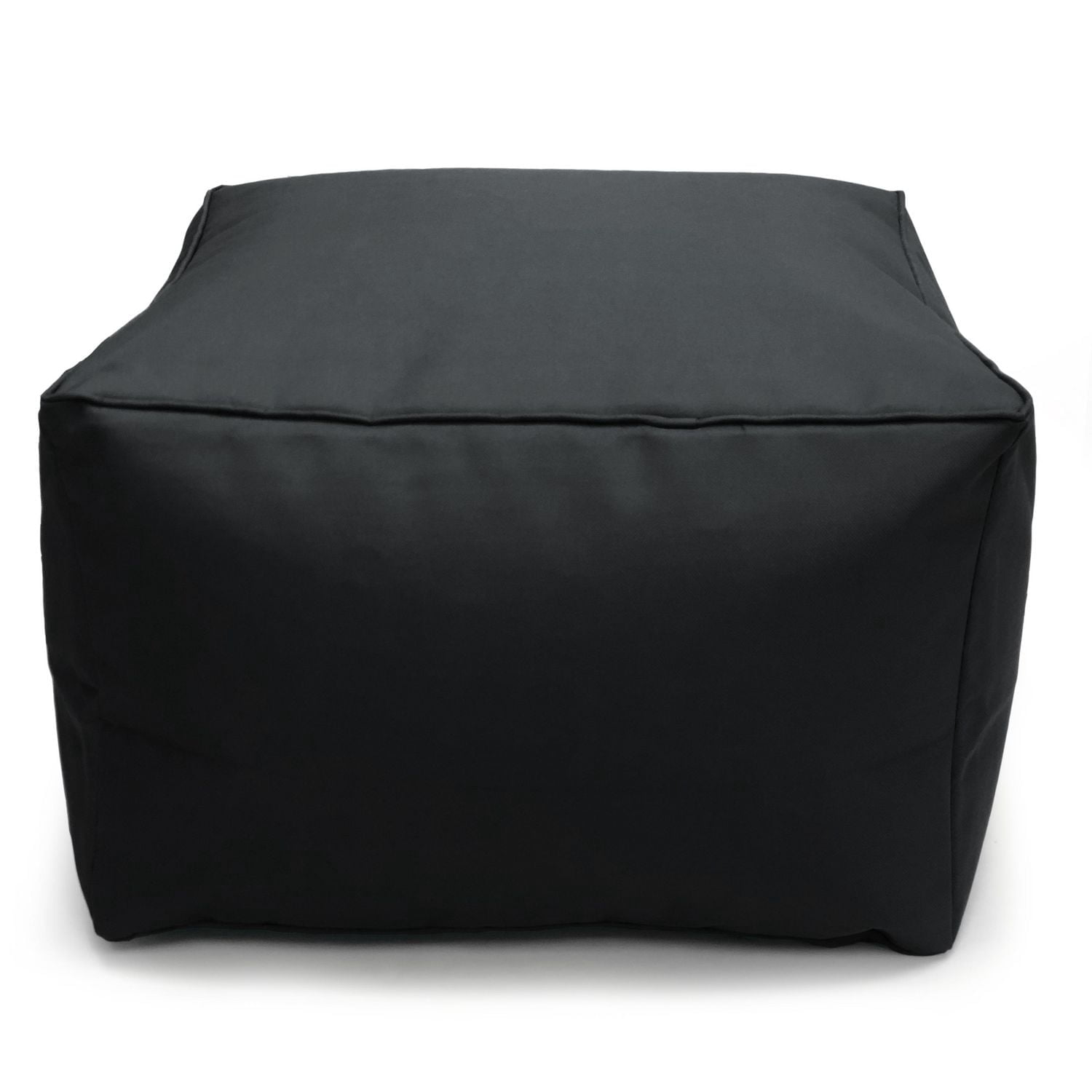 Lounge & Co Wave Black bean filled Pouf