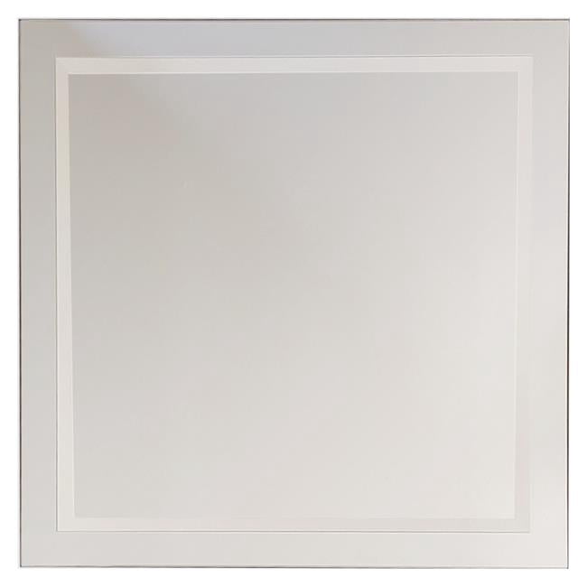 Decor Wonderland SSM501S-30 Miroir Mural Moderne Carré Prague 30 x 30 Po