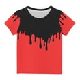 thumbnail image 2 of DPTALR Garçons Filles T-Shirts de Pâques Manches Courtes Haut Graphique Amusant 3-14 Ans, 2 of 5