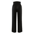 thumbnail image 4 of Yuyuzo Womens Plus Size Yoga Pants Belly Control Straight Leg Slacks Solid Color Basic Lounge Wear Trousers, 4 of 6