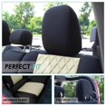 thumbnail image 4 of For 2020-2024 Jeep Gladiator FH Group Neoprene Waterproof Custom Fit Car Seat Covers - Rear Set Beige, 4 of 5