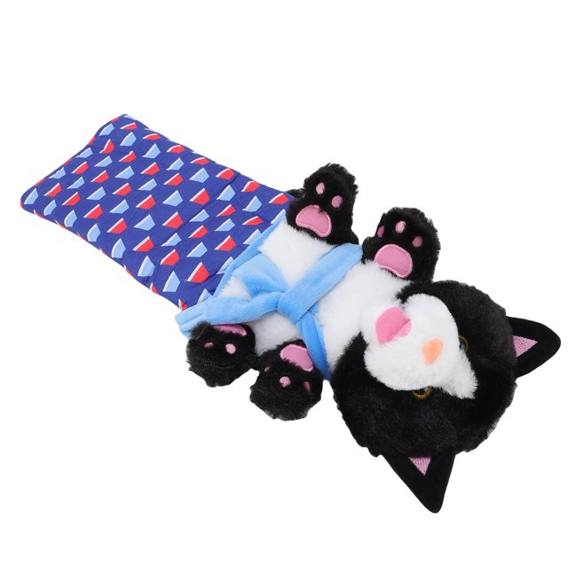 Marionnette de Lutte pour Chat Jouet Favorise l'Exercice Réduit l'Ennui Interactif Fibre de Polyester Douce Portable pour Chats