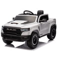 thumbnail image 1 of VOLTZ TOYS Licensed RAM 24V Ride-On Truck for Kids Ages 3+, Electric Vehicle with Parent Remote Control, LED Lights, MP3, Cargo Storage, Dual Speed, Suspension - Gift for Kids, 1 of 6
