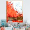 thumbnail image 1 of Designart Christmas Holiday Fancy Santa Claus II Traditional Floating Frame Wall Art, 1 of 4