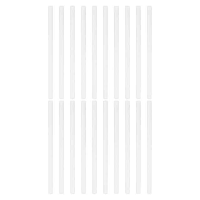 Unique Bargains Cotton Filter Sticks, Refill Sticks Filter Wicks Replacement (5.91'' x 0.28''), White 20Pack