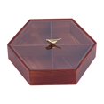 thumbnail image 1 of Divided Serving Tray Dustproof Snack Tray for Kitchen Chinese New Year Party bird handle, 1 of 8