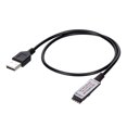 thumbnail image 4 of LED Computer Case Light Strip Flexible RGB Light Strip Diode 5V Desktop Screen TV Background Lighting USB Powered Remote Control 1 Meter, 4 of 8