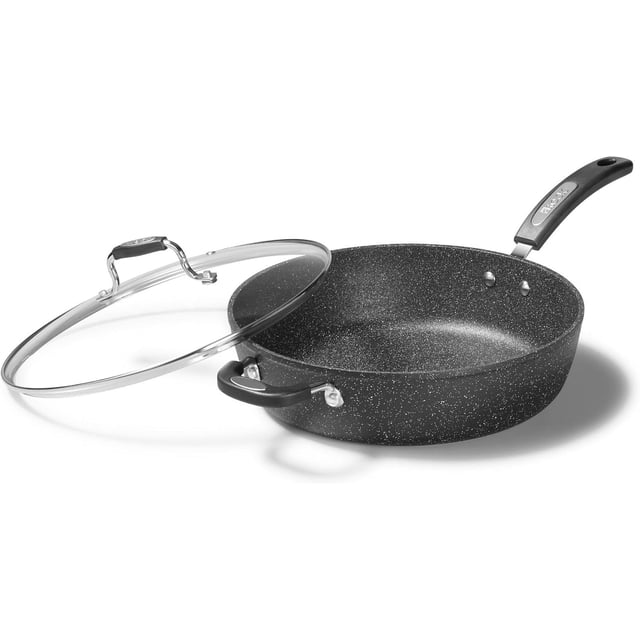 The Rock cm () Non-Stick Grill Pan - Durable Forged Aluminium - Oven - PFOA - Easy to Clean -