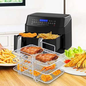IFANLANDOR Air Fryer Multi Layer Rack Stainless Steel Baking 1Set