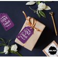 thumbnail image 4 of Inkdotpot 100 Pack Real Silver Foil Paper Tags Love Is Sweet Wedding Favor Hang Tag, 4 of 6