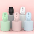 thumbnail image 3 of Rbaofujie Souris de Jeu 2,4 GHz Sans Fil Bluetooth 5.1 Mode Souris de Jeu Sans Fil Optique USB Souris de Jeu 1600 Dpi Rechargeable Silencieuse Souris Rechargeable, 3 of 4