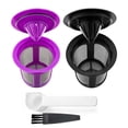 thumbnail image 1 of 2 Pcs Tasse de Filtre à Café Réutilisable pour Cafetière Keurig K-Cup 2.0 1.0 Dosettes de Filtre Rechargeables Capsule de Café Remplie Pièces de Capsule, 1 of 8