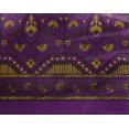 thumbnail image 4 of oneOone Georgette Viscose Fabric Leaves & Floral Block Print Fabric BTY 42 Inch Wide, 4 of 4