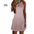 thumbnail image 3 of Baohd Robe Courte Décontractée Imprimée Sans Manches Esthétique Élégante Mignonne Robe de Plage Vacances Club Vêtements d'Été Rose 5TG, 3 of 6