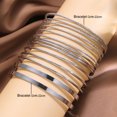 thumbnail image 4 of LYMAYTER European Retro Bracelet Set Vintage Irregular Bracelet Set - Gold, Exaggerated, 4 of 7