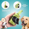 thumbnail image 3 of The Original Poop Bags USDA Biobased Pet Waste Bag Dispenser - Peanuts Characters - 1 Bag Dispenser With Leash Clip - 15 Bags Included, BLACK, poopbag, 3 of 6