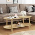 thumbnail image 1 of vidaXL Coffee Table 110x48x40 cm Engineered Wood, 1 of 4