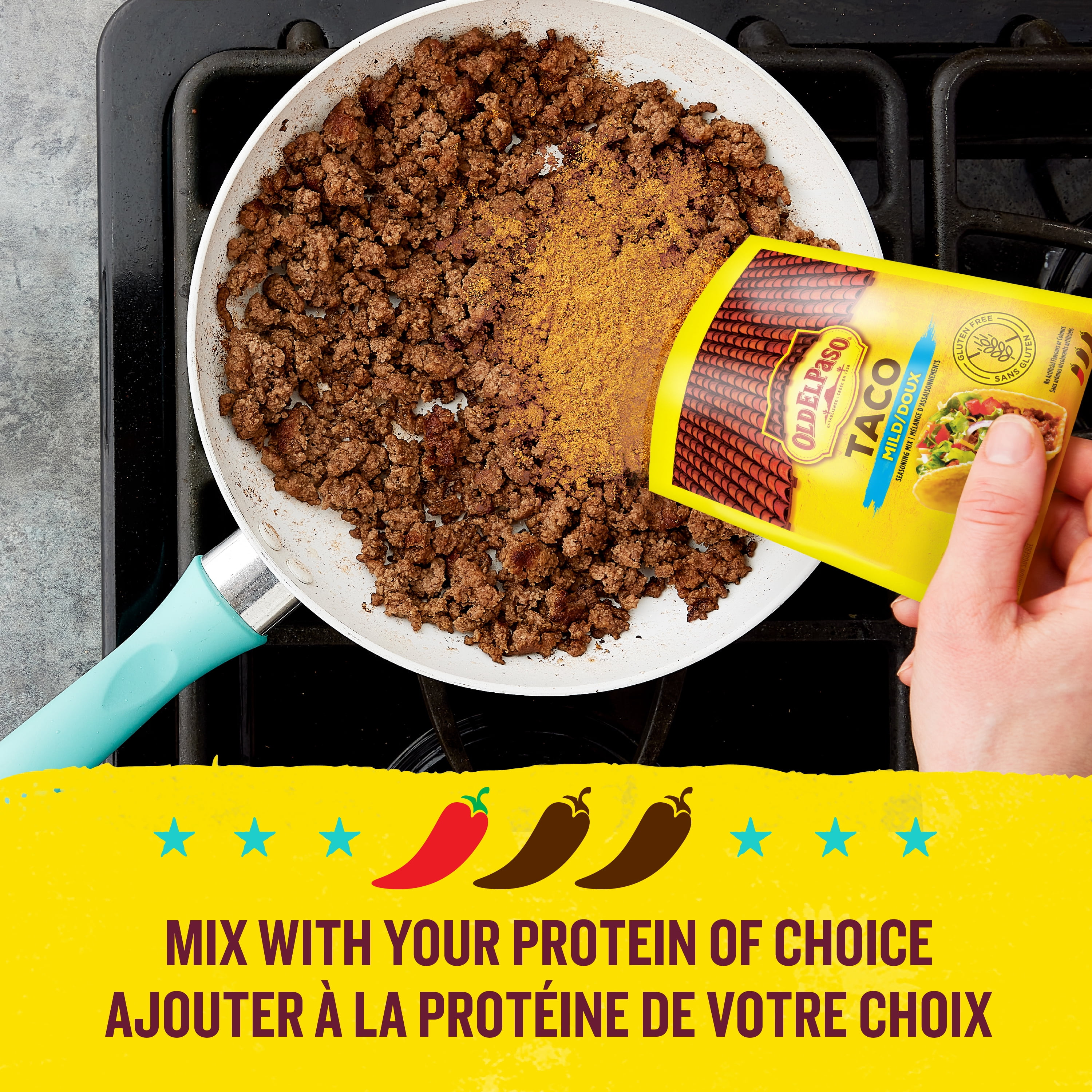 Mélange d'assaisonnements Taco Doux