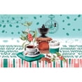 thumbnail image 1 of IH Casa Decor Plastic Placemat Coffee To Go - Set Of 12, 1 of 3