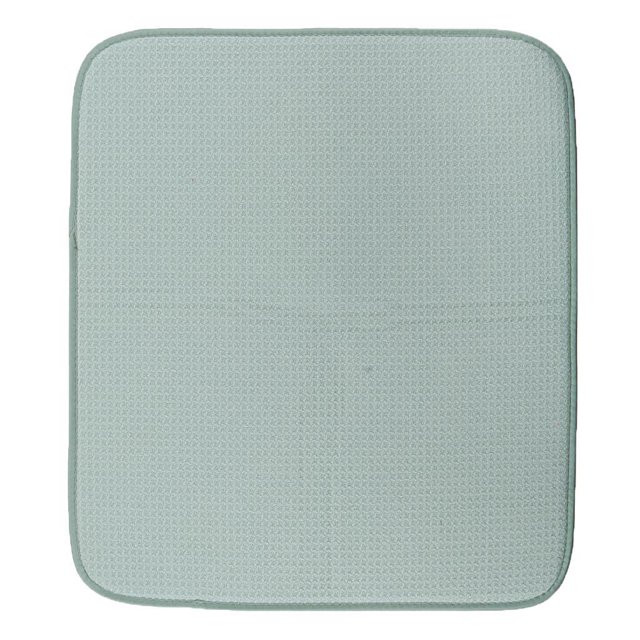 jifeng Reversible Microfiber Dish ing Mat Pot & Cutlery Draining Cloth Green
