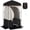 Black, variant on Outsunny Camping Shower Tent with Solar Shower Bag and Carrying Bag, Black