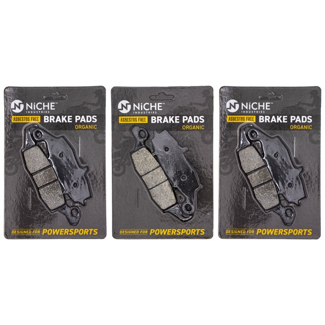 Niche Complete Organic Brake Pad Set for Suzuki SV650S Motorcycle MK1002485
