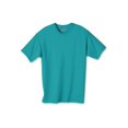 thumbnail image 1 of Hanes Authentic TAGLESS Kid`s Cotton T-Shirt, L, Teal, 1 of 1