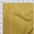 thumbnail image 3 of oneOone Silk Tabby Gamboge Yellow Fabric Chevron Sewing Craft Projects Fabric Prints By Yard 42 Inch Wide, 3 of 5