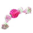 thumbnail image 1 of Pet Dog Toy - Cotton Rope Double - Knot, Teeth Cleaning, Durable, Safe, Easy to Clean, for Oral Health, 1 of 4