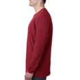 thumbnail image 3 of Next Level Cotton Long Sleeve Crew, M, Cardinal, 3 of 3