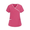 thumbnail image 2 of HongQid Scrub Tops for Women — Classic Fit, Pocket, Four-Way Stretch, Anti-Wrinkle, 2 of 5