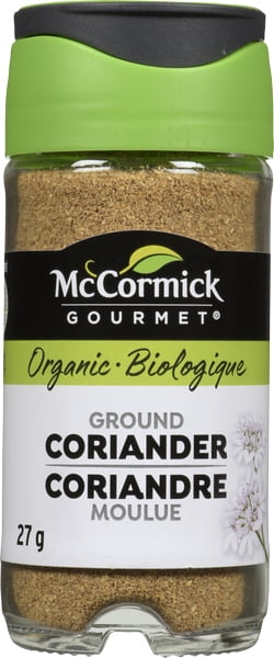 McCormick Gourmet, New Bottle, Premium Quality Natural Herbs & Spices, Organic Ground Coriander
