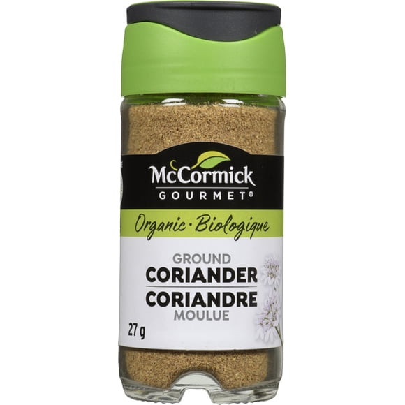 McCormick Gourmet, New Bottle, Premium Quality Natural Herbs & Spices, Organic Ground Coriander