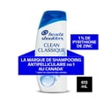 thumbnail image 2 of Head & Shoulders Dandruff Shampoo, Classic Clean, Protection From Flakes, 1% Pyrithione Zinc, Light Fresh Scent, 613 mL, 2 of 16