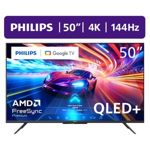 Philips 50" 7600 Series 144Hz 4K QLED + UHD Jeu TV
