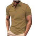 thumbnail image 1 of asjyhkr Golf Shirts for Men Quick drying Performance Short Sleeve Moisture-Wicking Workout Collared Shirts, 1 of 5