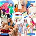 thumbnail image 4 of Bamboohart Twister Game Classic Family Board Games for All Ages Fun & Interactive Twister, 4 of 7