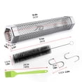 thumbnail image 3 of Yhmxh Kitchen Gadgets Kitchen Essentials Charcoal Smoker Barbecue Tool Barbecue Box 304 Hexagonal Net Tube Kitchen Accessories Kitchen Aid Attachments for Home Kitchen Holidays, 3 of 8