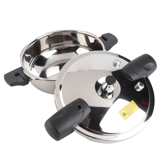 304 Stainless Steel Pressure Cooker, High Temperature , Wearproof, Rapid Cooking, Thorough and Even Cooking, Versatile, for Induction Cooker, Gas Stove Open Fire