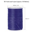 thumbnail image 2 of Unique Bargains Dark Slate Blue Polyester Waxed Leather Sewing Thread, 98 Yards, 2 of 5
