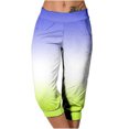 thumbnail image 1 of Yuyuzo Womens Capri Pants High Waisted Drawstring Sweatpants Running Gym Cropped Trousers with Pockets, 1 of 6