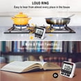 thumbnail image 2 of Digital Kitchen Timers for Cooking, Large Digits, Loud Alarm, Magnetic Baking Kitchen Timers, 2 of 8